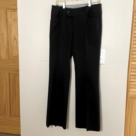 Beautiful Banana Republic Martin Cut Black pants- Sz 8 - Picture 1 of 8